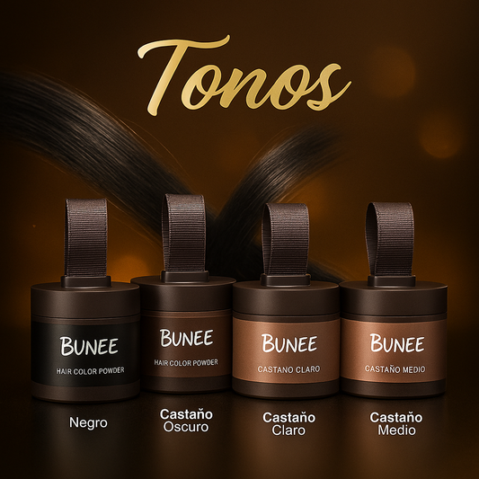 hairline cubre canas bunee peine